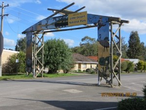 At the Little Desert National Park
