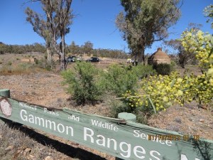 Crossing Creek bed from Arkaroola into Vulkathunha