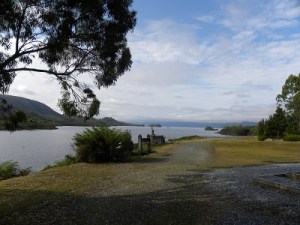 Lake Pedder from the Lake Pedder Chalet