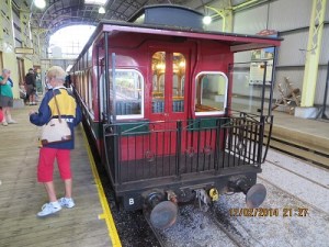 The Heritage Car: note the balcony