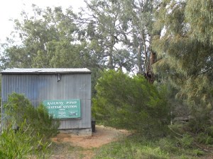 Hattah-Kulkyne National Park: old pump-house