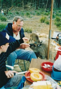 Nicholas and I befriended 1990 Flinders Chase NP