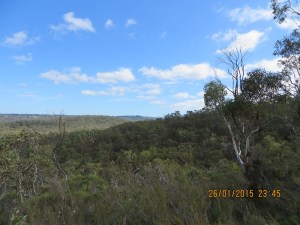 A view of the Mount Lofty Ranges looking North