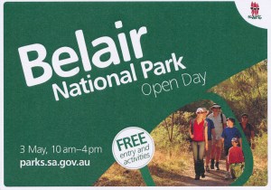 Belair National Park Open Day invitation