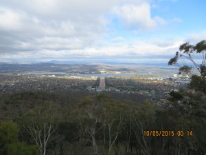 Canberra from Mount Ainslie