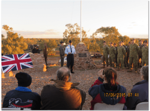 Half-masting the Flag