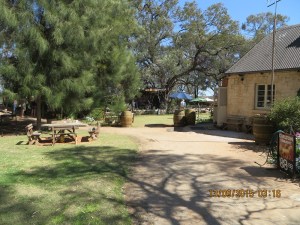 Another view of the hotel. Live music was provided from the pavilion in the background