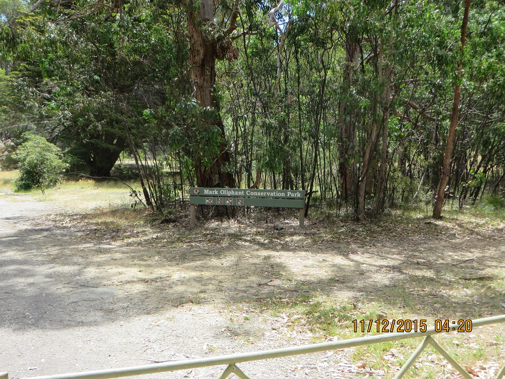 Mark Oliphant CP Main Gate