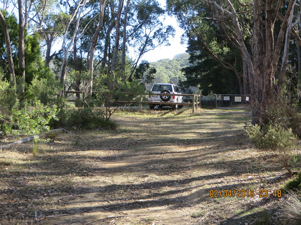Looking towards Gate from track