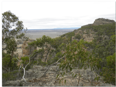 view from Mount Arapiles
