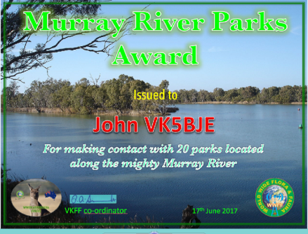 Murray River Award 20 version 1
